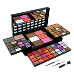 Makeup kit full kit all-in-one holiday concealer eyeshadow face powder palette lipstick blusher included, 74 colors makeup black