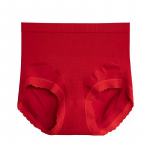 Apatinis trikotažas Moteri&scaron;kas auk&scaron;tu liemeniu liemenį formuojantis klubus pakeliantis trikampio formos didesnių dydžių antibakteriniu įsiuvu kelnaitės M