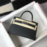 Naujas natūralios odos antrosios kartos krep&scaron;ys Mini krep&scaron;ys delno ra&scaron;tu Karvės odos, vieno peties moteri&scaron;kas krep&scaron;ys, klasikinis madingas ir universalus 21cm+box with silk scarf