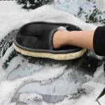 1 vnt. Automobilio plovimo pir&scaron;tinės Sutir&scaron;tintos Pliu&scaron;inės Automobilio Valymo Pir&scaron;tinės Va&scaron;kavimas Poliravimas Automobilio Valymo Priemonės Pliu&scaron;iniai Skudurėliai Indų Pir&scaron;tinė Valymo Įrankis juoda