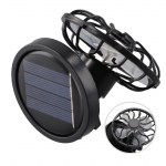1pc Solar Fan Suitable For Most Hats Outdoor Activities A