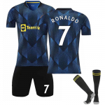 20/21 Japan Home Jerseys Vaikų futbolo treniruočių kostiumo rinkinys 24 tamsiai mėlyna spalva