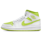 Air Jordan 1 Mid White Lime Moteri&scaron;ki sportbačiai BQ6472-131 39