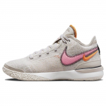 Nike Zoom LeBron NXXT Gen Da Vinci Vyri&scaron;ki sportbačiai Rudo &scaron;viesaus medžio rudumo koralinės spalvos kreidos DR8784-100 42.5
