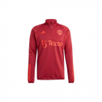 Adidas Manchester United Tiro 23 Treniruočių vir&scaron;us Vyri&scaron;ki Vir&scaron;utiniai drabužiai Raudonas IA7277 XL