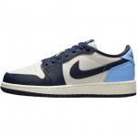 Air Jordan 1 Retro Low OG GS Obsidian UNC Vaikams Batai Mėlyni University-Blue Sail CZ0858-400 35.5