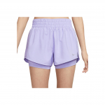 Nike Dri-Fit One Madingi Patogūs Vienspalviai Universalūs Greitai Džiūstantys Laisvalaikio &Scaron;ortai Moteri&scaron;ki &scaron;ortai Ledo Violetinės Lilos DX6013-533 S