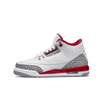 Air Jordan 3 Retro Cardinal Red EU 44.5 balta