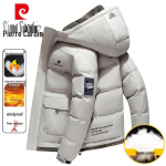 Pierre Cardin Men's Hooded Puffer Jacket L