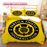 Partick Thistle F.C. Ra&scaron;tuotas patalynės antklodžių komplektas Namų dekoravimas Dovana (1 * užvalkalas antklodei + 2 * užvalkalai pagalvėms be užpildo) 135x200cm