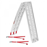 Rampe d'acc&egrave;s - ConStands - Aluminium l&eacute;ger - Capacit&eacute; 340 kg - Pliable et antid&eacute;rapante