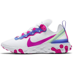 Nike React Element 55 Baltas Ugnies Rožinis Moteri&scaron;kas BQ2728-104 35.5