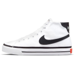 Nike Court Legacy Canvas Mid 'Baltas Juodas' DD0162-100 40.5