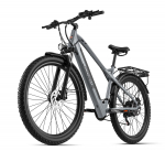 JOOBIKE JOO2 elektrinis dviratis 1000 W be&scaron;epetėlinis variklis 48 V 16 Ah hidrauliniai stabdžiai miesto elektrinis dviratis 29 * 2,25 colio storų padangų elektrinis dviratis 1000W 45KM/H JOO2 pilka