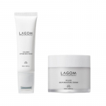 LAGOM Kolageno Liftingo Kaklo Kremas 50ml + Giliai Drėkinantis Kremas 60ml Rinkinys