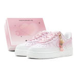 Nike Air Force 1 Air Force 1, Couple's, Romantic Favor, Rose Love, Girlish, Elegant Graceful Low top Skateboard Shoes DH2920-111(TeamS2-S-BOX) 37.5 white