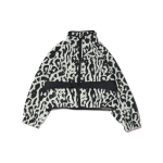 Nike Sportswear Moteri&scaron;kas Sherpa &Scaron;iltas Gyvūno Ra&scaron;to Stovimos Apykaklės &Scaron;varkas Tamsiai Dūminės Pilkos spalvos CU6592-070 M