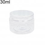 30&ndash;80 ml skaidraus plastiko kosmetinio kremo laikymo bakas kelioninis tu&scaron;čias pildomas butelis 30ml
