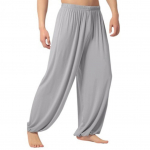 Vyri&scaron;kos kasdienės grynos spalvos kelnaitės Pilvo &scaron;okių jogos kelnės Haren Pants L
