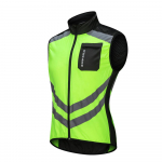 Vyrų dviratininkų liemenė Hi Viz Gilet Vasarinė be rankovių &scaron;viesą atspindinti dviračių sportinė apranga Liemenė Geras matomumas XXL žalia