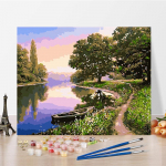 Menas &bdquo;Pasidaryk pats&ldquo; Tapyba pagal skaičius Deimantinė tapyba Pomėgiai Skaičiai Tapyba Aliejinė tapyba Namų dekoras Skaitmeninė aliejinė tapyba 40x50cm no frame