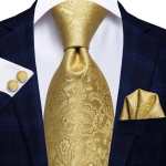 Hi-Tie Fashion vyrų vyno-raudonos Paisley kaklarai&scaron;tis rankogalių sąsagos verslo vestuvėms N-3372 vyno raudonos spalvos