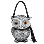 Animal Owl gotikiniai krep&scaron;iai moterims Gamintojas Prabangus Geros kokybės Crossbody Bag Personality Piniginė Moteri&scaron;kos Rankinės Rankų darbo sidabras