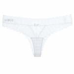 Seksualūs moteri&scaron;ki dirželiai žemu juosmeniu, nėriniuoti G formos kelnaitės Vienspalvės, kvėpuojančios kelnaitės, tu&scaron;čiaviduriai temptation apatiniai L balta