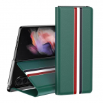 Visi&scaron;kai apsaugotas prabangus odinis Coque dėklas, skirtas Samsung Galaxy Z Fold 4 5 g sulankstomas 4 sulankstomas 3 sulankstomas 2 sulankstomas 3 2 sulenkiamas 4 matinis dangtelis for Samsung Z Fold 2 raudona
