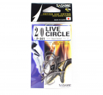 Sasame F-301 Live Circle masalo kabliukas, dydis 2/0 (4361)