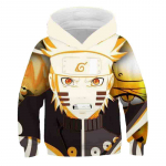 2023 m. Naujas Naruto Hoodie Animation Vaikams 3D spausdinti madingi megztiniai berniukams mergaitėms Vaiki&scaron;ki megztiniai 3-14 metų gatvės drabužiai 160cm