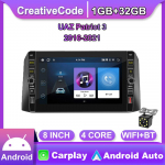 8 colių UAZ Patriot 3 2016&ndash;2021 su mygtuko rankenėle Android automobilinis radijas Multimedijos grotuvas Navigacija stereo GPS 2 Din 1+32GB