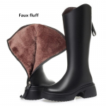 Moteri&scaron;ki riterių batai Natūralios odos žieminiai natūralios vilnos &scaron;ilti vakarieti&scaron;ki kauboji&scaron;ki batai moteri&scaron;ki dideli moteri&scaron;ki auk&scaron;taauliai 39