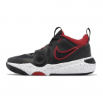 Nike Team Hustle D11 GS Bred Kids sportbačiai juodi University-Red White DV8996-003 38