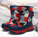 Žieminiai berniukai mergaičių &Scaron;ilti batai vaiki&scaron;ki sniego batai stori pliu&scaron;iniai batai tvirti vaiki&scaron;ki trumpi batai žieminiai batai vaikams &Scaron;ilti batai vaikams