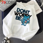 Kar&scaron;ti japonų anime Fėjos uodegos gobtuvai Moteri&scaron;ki Kawaii žieminiai drabužiai Harajuku Animaciniai grafiniai gatvės drabužiai Unisex megztiniai Moteri&scaron;ki Unisex L