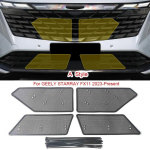 4 vnt. Automobilio apsauginis nuo vabzdžių oro įleidimo angos dangtelis įdėklas ventiliacinė lenktyninė grotelė filtro tinklelis priedas GEELY STARRAY FX11 2023-2025