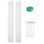 2/4/6 vnt. Reguliuojamo auk&scaron;čio vandens samanų kolona Sfagniniai augalai Plastikiniai samanų stulpai kambariniai augalai Daugkartinio naudojimo augalų atrama 2pcs