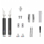 Neslystanti &bdquo;Long Stick&ldquo; dviguba rankena žaidimų pultelis &bdquo;Cool Rhythm Lightsaber&ldquo; rankena, suderinama su &bdquo;Oculus Quest 2&ldquo;