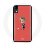 Coque pour Iphone XR BTS TinyTAN Animation RM