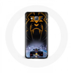 Coque pour Samsung Galaxy Grand Prime Formule 1 Sebastian Vettel Pilote automobile F1 Noir