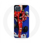 Coque pour Oppo A93 Formule 1 Fernando Alonso Pilote automobile F1 Rouge raudona