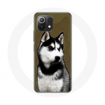 Coque pour Xiaomi Mi 11 Lite Husky de Sib&eacute;rie