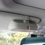 Automobilio Stiklo Akinių Dėžutė Saulės Akinių Laikiklis Dėklas Subaru/Nissan/Toyota/GEELY/Chevy/LiFan/Hyundai/Citroen/Lexus/Renault Common Black black