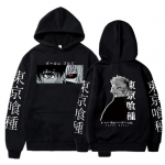 Anime Tokyo Ghoul Ken Kaneki Manga megztiniai su megztiniais megztiniais ilgomis rankovėmis Ken Kaneki Animacinis Kasdienis mados audinio megztinis megztinis