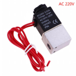 12V 24V 110V 220V 380V solenoidinis vožtuvas 1/8 2 krypčių tiesioginio veikimo pneumatiniai vožtuvai as the picture
