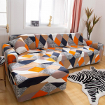 Elastingi L formos sofų užvalkalai svetainei, &bdquo;Funda&ldquo; sofai, sofos užvalkalams, kėdės apsaugai, S/M/L/XL geometriniai sofos užvalkalai, pirkti 2 vnt. S Size(90-140cm)1pc