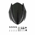 Motociklo priekinis stiklas dūminis priekinis stiklas su laikikliu vėjo deflektoriumi, skirtas Suzuki GSXS 750 2017-2019 2018 GSX S750 GSX S 750 dalys
