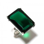 Natural Chrome Diopside Gemstone 925 Sterling Silver Gift Ring Size 6 c5t28