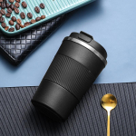 380 ml 510 ml nerūdijančio plieno kavos puodelis terminis puodelis Garrafa Termica Cafe Copo Termico Caneca neslystantis kelioninis automobilio izoliuotas butelis 380ml